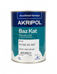 AKZONOBEL RENAULT TR71903 PETROL YEŞİLİ ABYSSE BAZKAT...