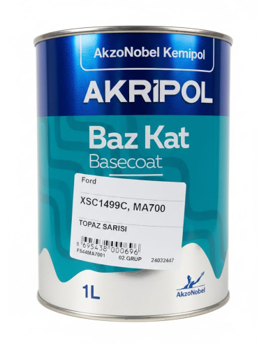 AKZONOBEL FORD XSC1499C MA700 TOPAZ...