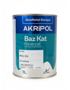 AKZONOBEL RENAULT R632 GRİS BOREAL BAZKAT 2.GRUP 1 LİTRE