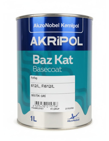 AKZONOBEL FIAT Fİ612L MİSTİK GRİ...