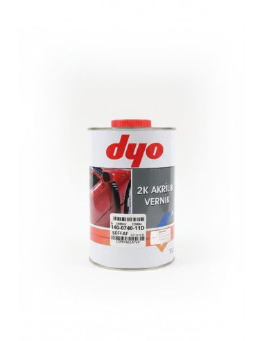 DYO 140-0740-11D AKRİLİK VERNİK 1L
