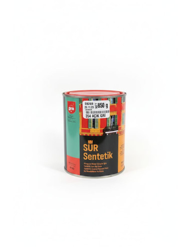 GEN SENTETİK YAĞLI BOYA AÇIK GRİ 850GR
