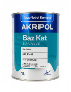 AKZONOBEL FIAT Fİ409 SENFONİ MAVİSİ BAZKAT 1.GRUP 1 LİTRE