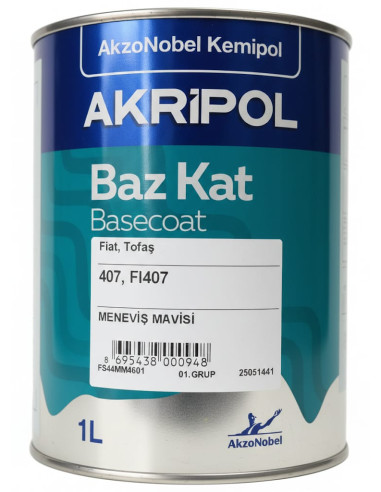 AKZONOBEL FIAT Fİ407 MENEVİŞ MAVİSİ...