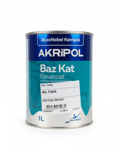 AKZONOBEL FIAT Fİ404 GÖKYÜZÜ MAVİSİ...