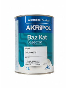 AKZONOBEL TOYOTA 209 SİYAH BAZKAT 1.GRUP 1 LİTRE