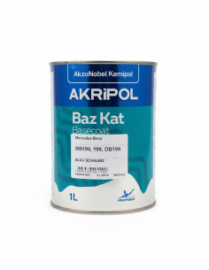 AKZONOBEL MERCEDES MB199 BLAU SCHWARZ BAZKAT 1.GRUP 1 LİTRE