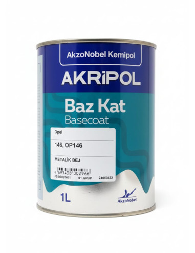 AKZONOBEL OPEL OP146 METALİK BEJ...