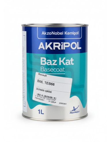 AKZONOBEL RENAULT B66 DUMAN GRİSİ...