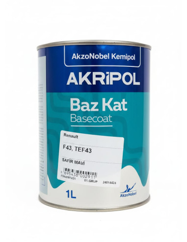 AKZONOBEL RENAULT F43 SAFİR MAVİ...