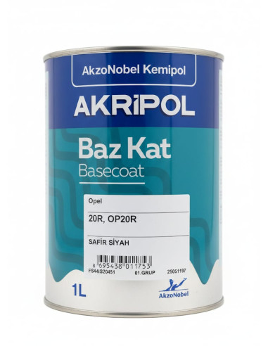 AKZONOBEL OPEL OP20R SAFİR SİYAH...