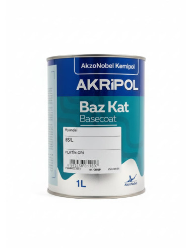 AKZONOBEL HYUNDAI 5SL PLATİN GRİ...