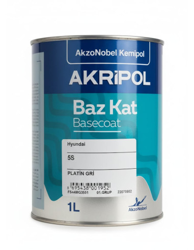 AKZONOBEL HYUNDAI 5S PLATİN GRİ...
