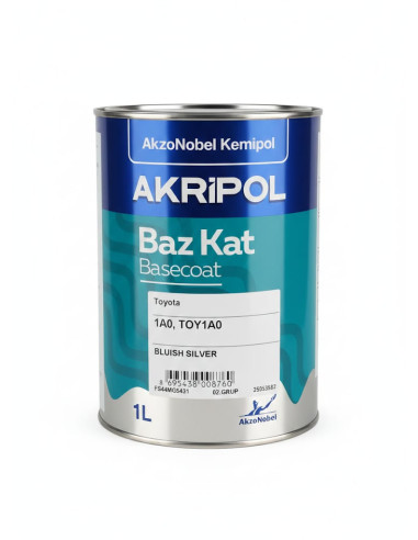AKZONOBEL TOYOTA 1A0 BLUISH SILVER...