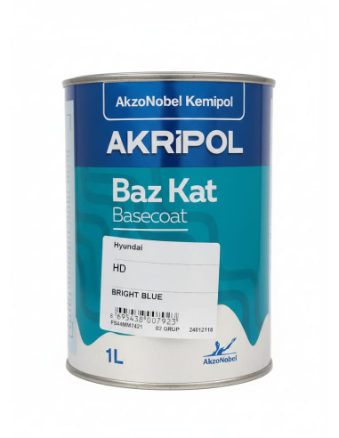 AKZONOBEL HYUNDAI HD BRIGHT BLUE...