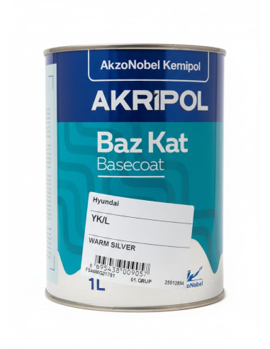 AKZONOBEL HYUNDAI YK/L WARM SILVER...