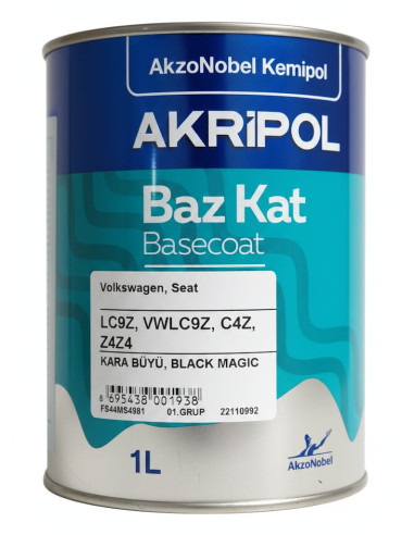 AKZONOBEL VOLKSWAGEN LC9Z KARA BÜYÜ...