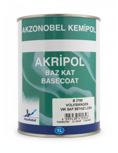 AKZONOBEL VOLKSWAGEN LC9A SAF BEYAZ BAZKAT 1.GRUP 1 LİTRE