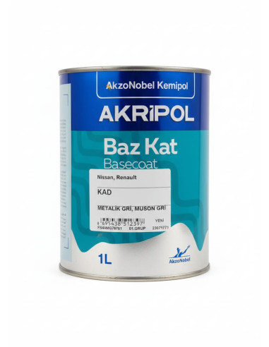 AKZONOBEL RENAULT KAD METALİK GRİ,...