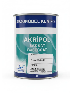 AKZONOBEL NİSSAN KL0 SILVER  BAZKAT 1.GRUP 1 LİTRE