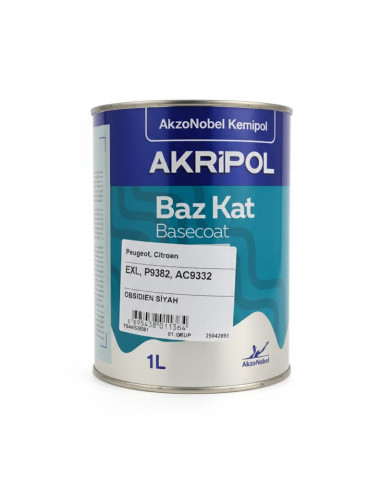 AKZONOBEL PEUGEOUT EXL OBSIDIEN SİYAH...