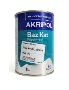 AKZONOBEL PEUGEOUT EZW ÇELİK GRİ BAZKAT 1.GRUP 1 LİTRE