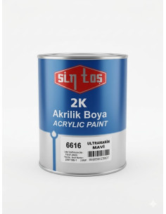 SİNTAŞ 6616 ULTRAMARİN MAVİ AKRİLİK 2.GRUP 1L