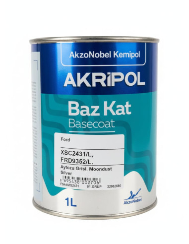 AKZONOBEL FORD XSC2431L AYTOZU GRİSİ...