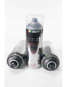 MOTİP CARAT RAL9005 MAT SİYAH 400ML SPREY BOYA