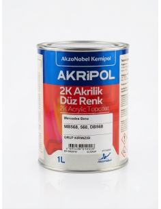 AKZONOBEL MERCEDES MB568 GRUP KIRMIZISI AKRİLİK 2.GRUP 1...